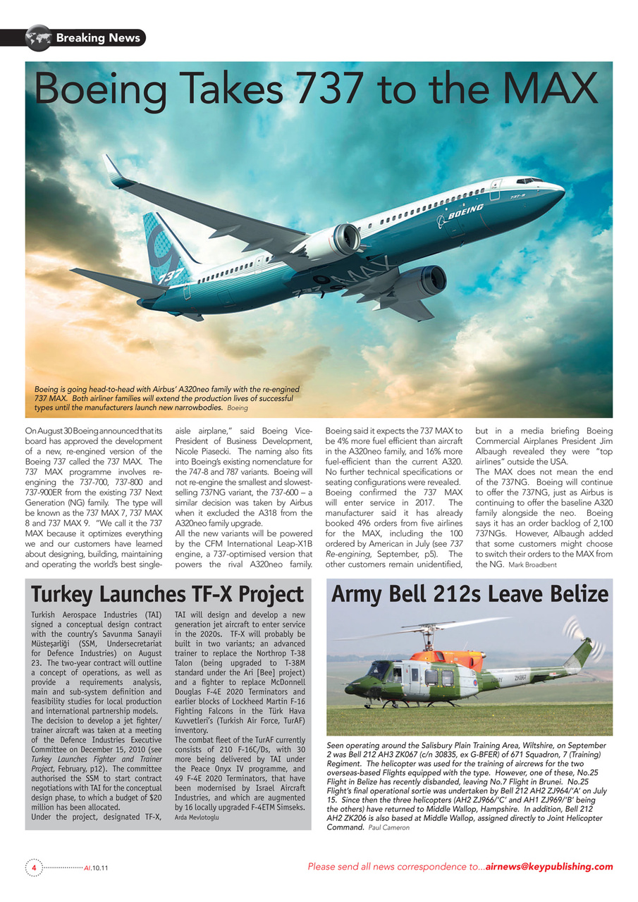 AIR International Preview Pages