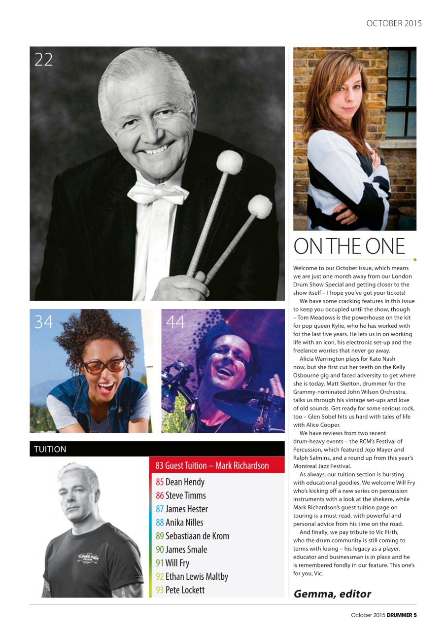 iDrum magazine: Never miss a beat Preview Pages