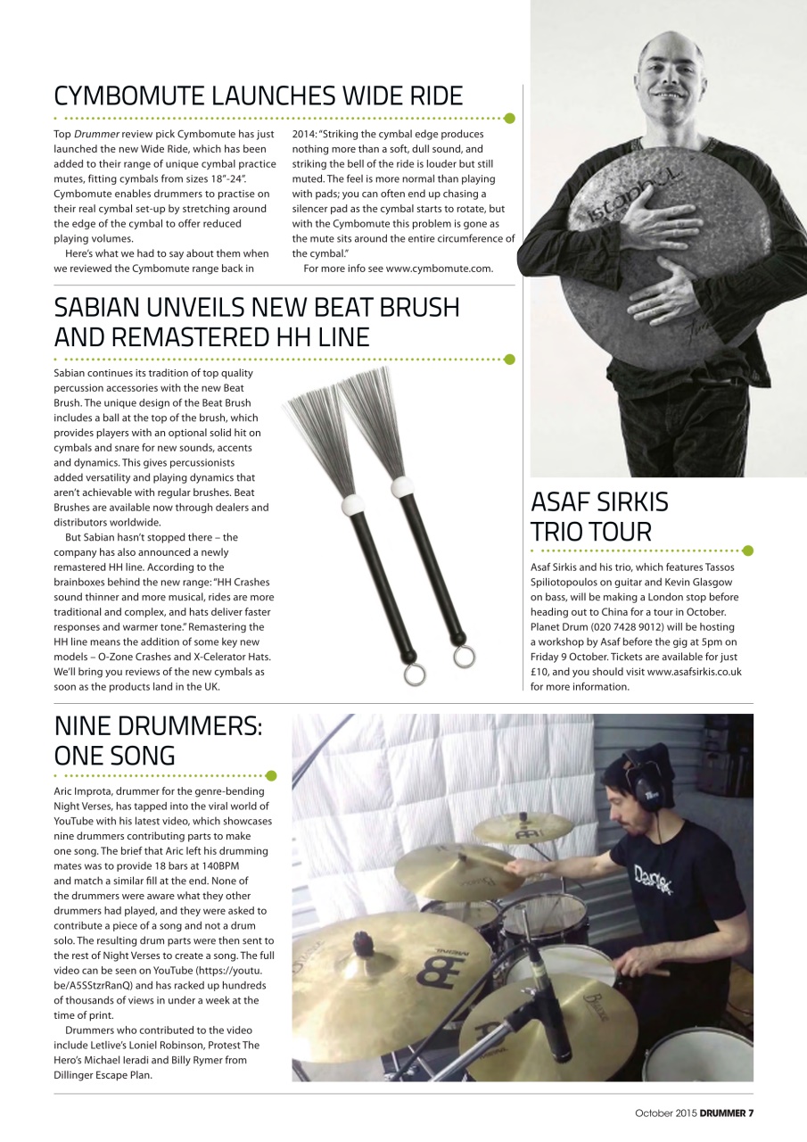 iDrum magazine: Never miss a beat Preview Pages