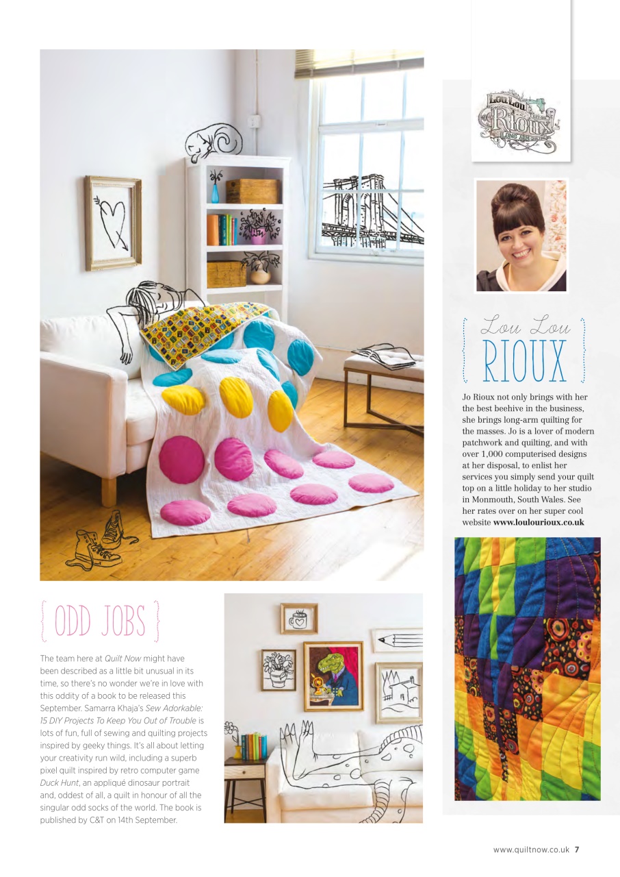 Quilt Now Preview Pages