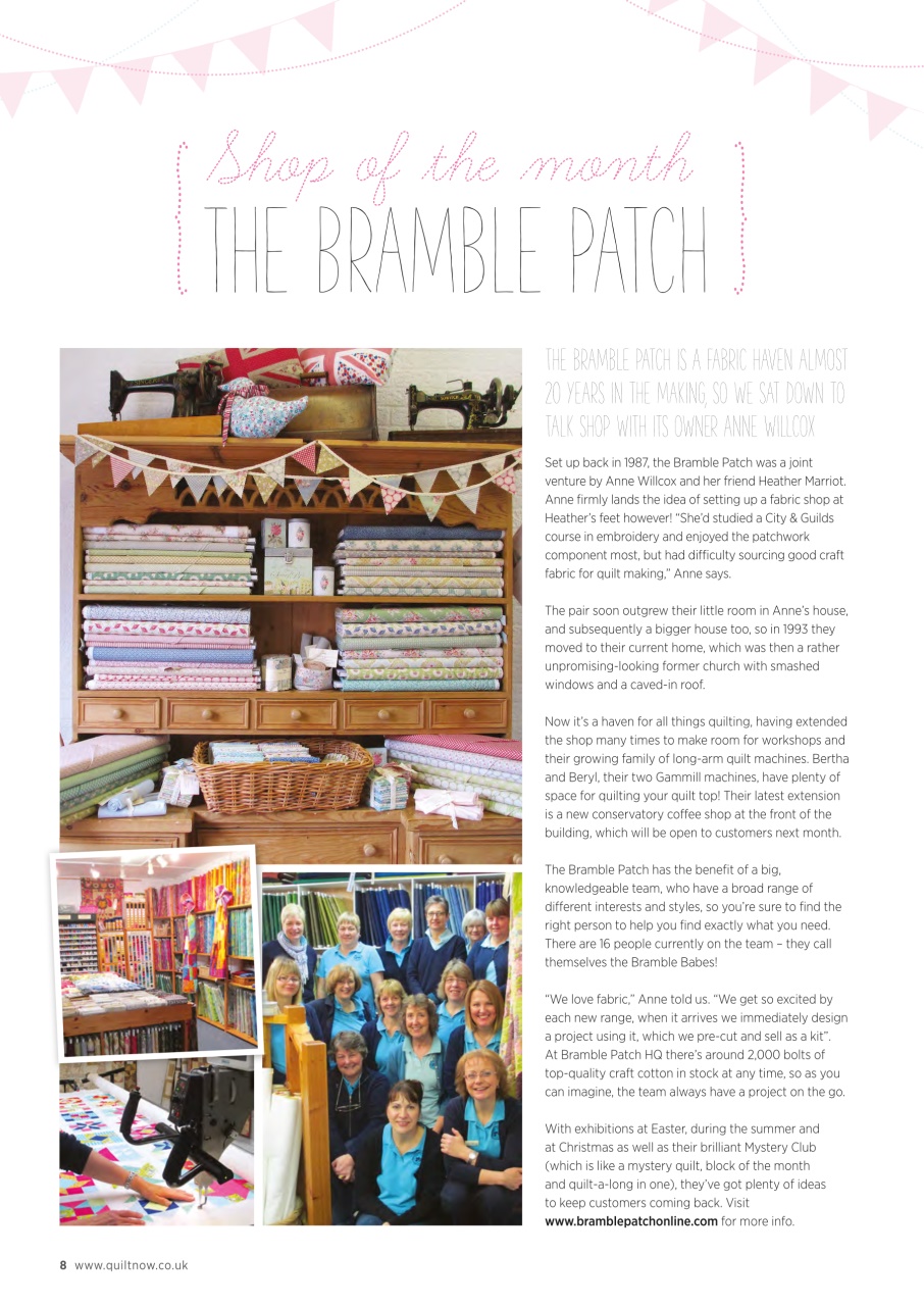 Quilt Now Preview Pages