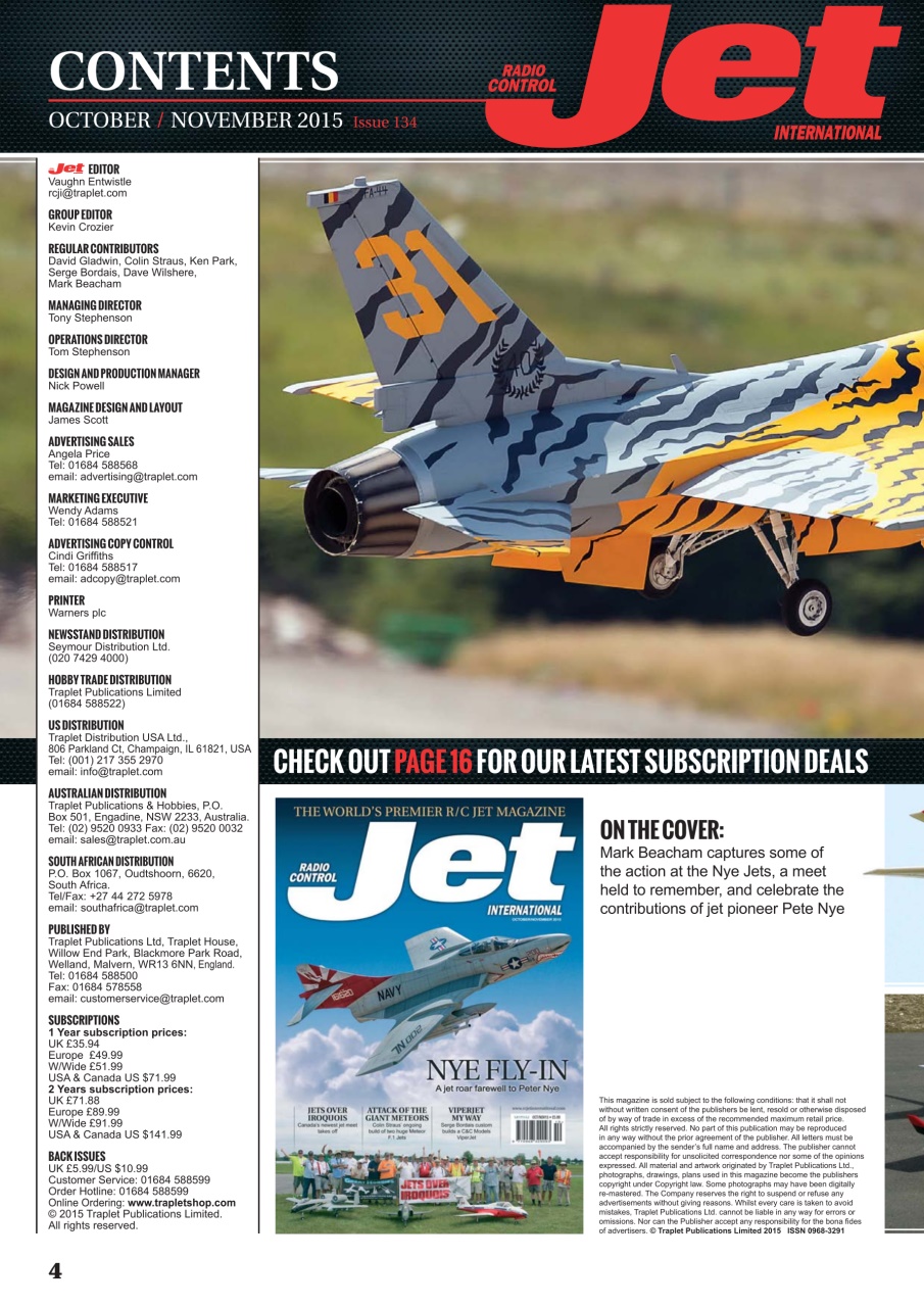RC Jet International Preview Pages