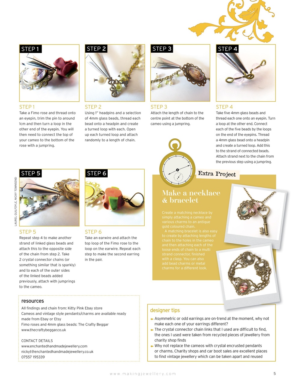 Making Jewellery Preview Pages