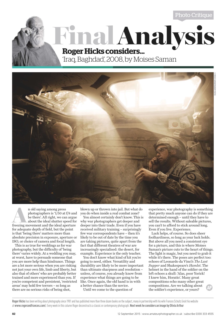 Amateur Photographer Preview Pages