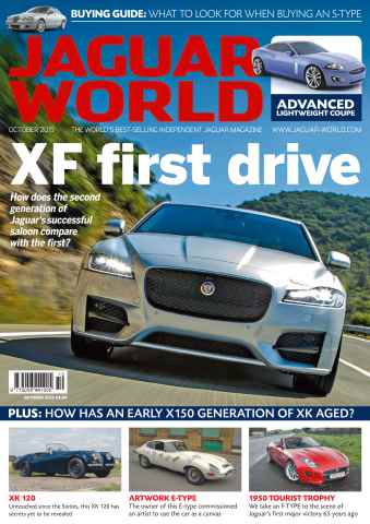 Jaguar World issue No. 163 XF first drive