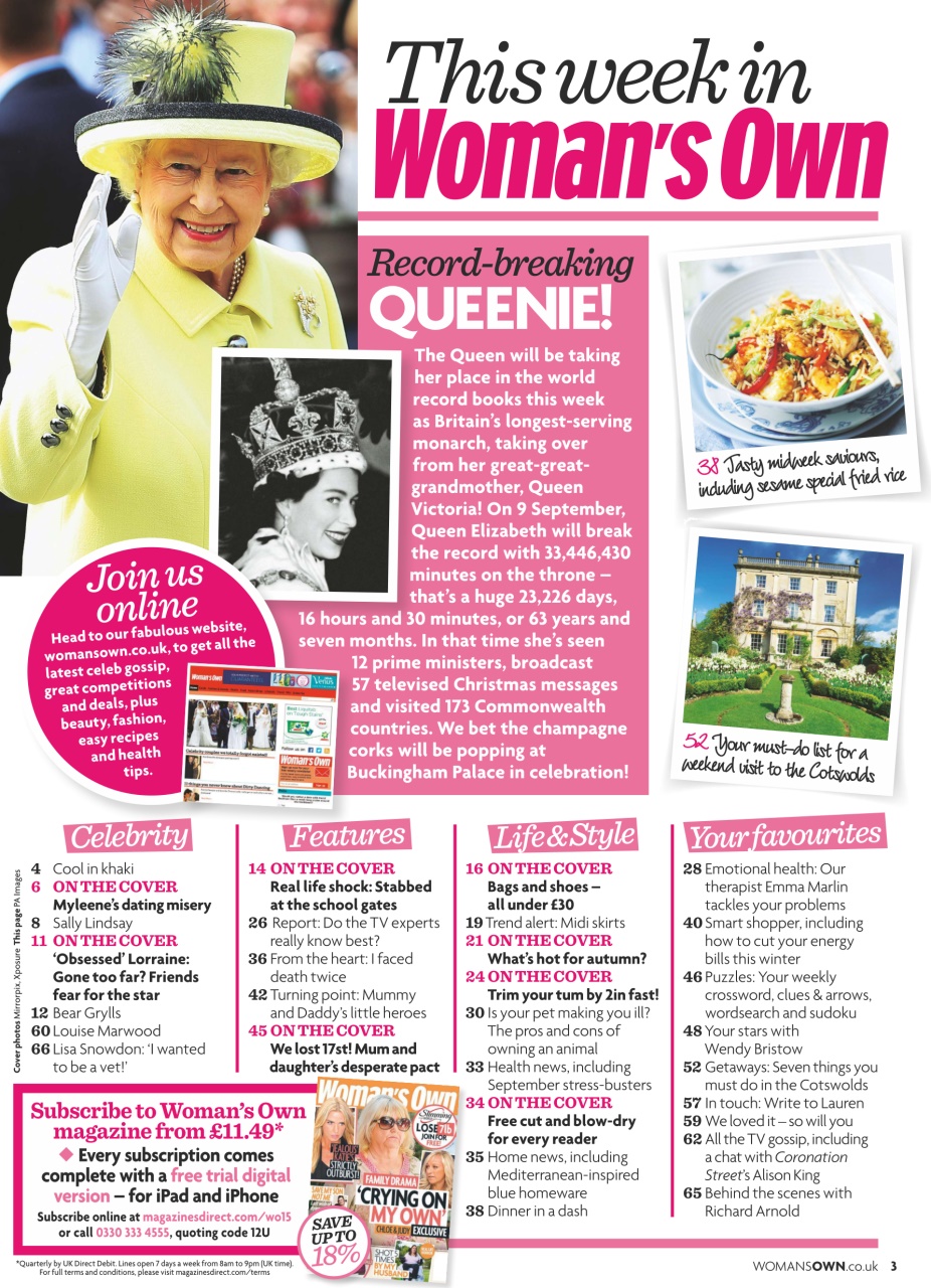 Woman's Own Preview Pages