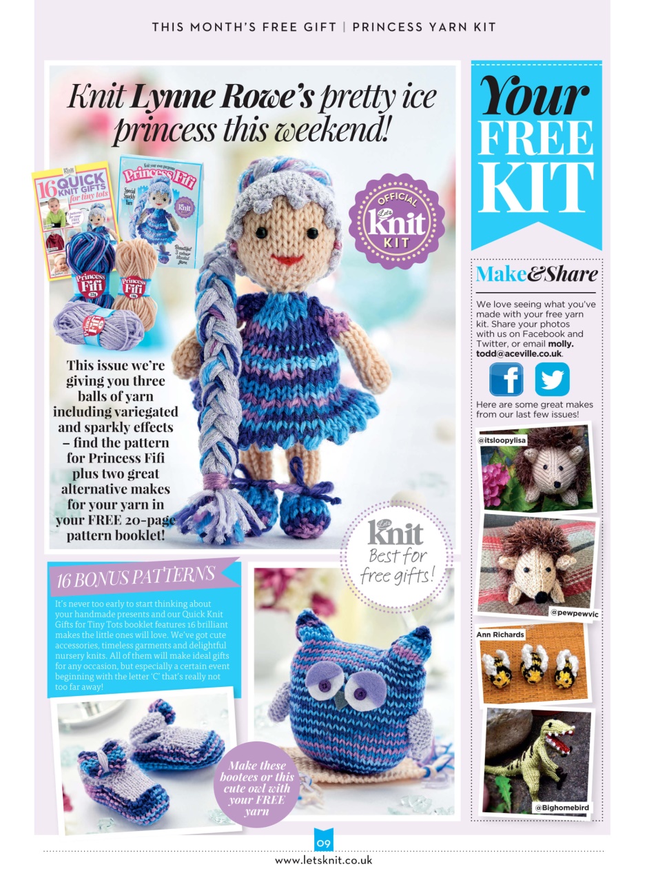 Let's Knit Preview Pages
