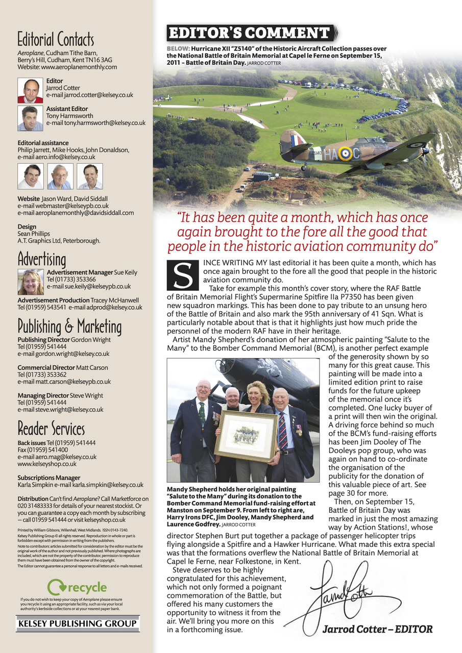 Aeroplane Preview Pages