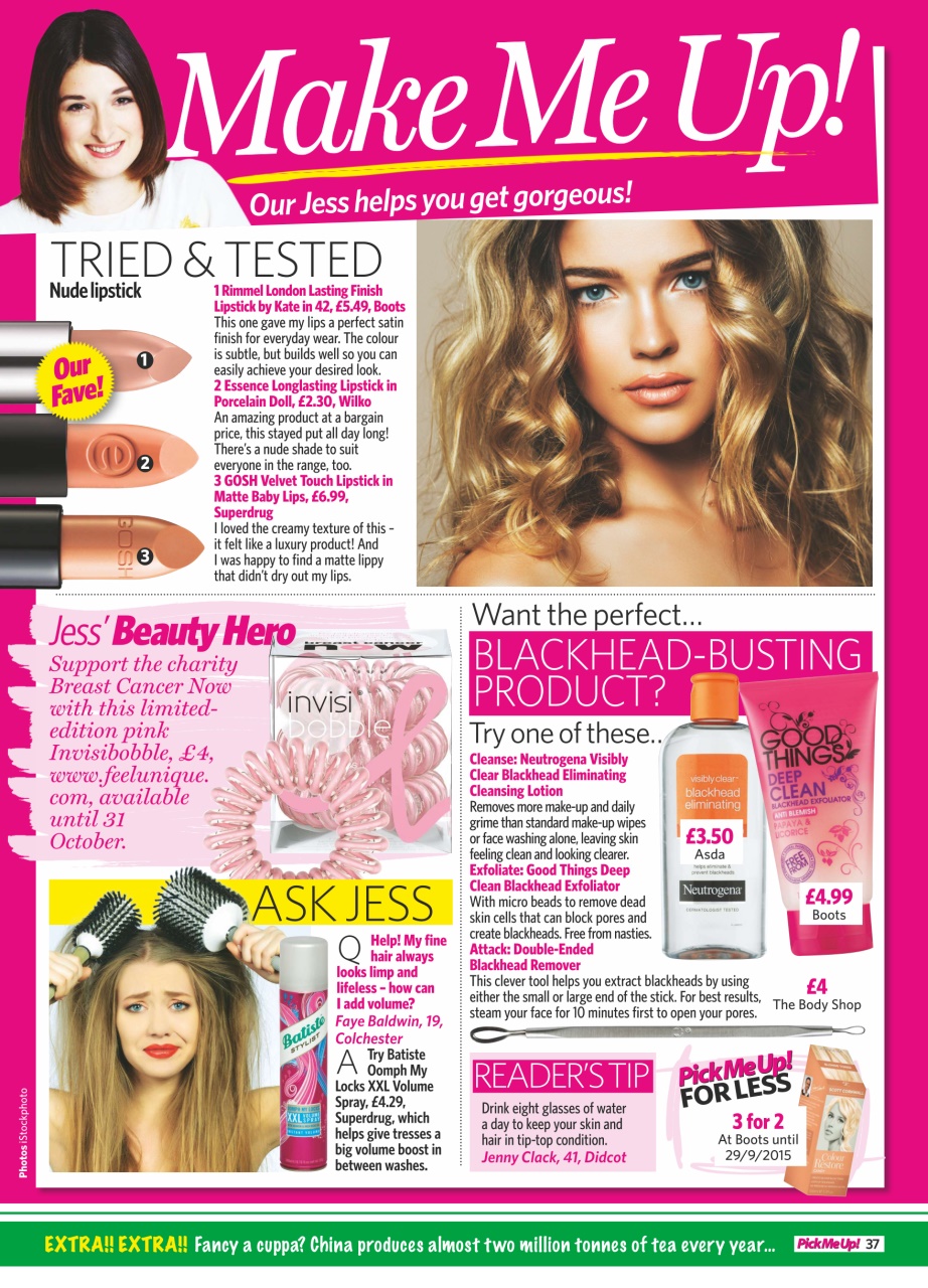 Pick Me Up Preview Pages