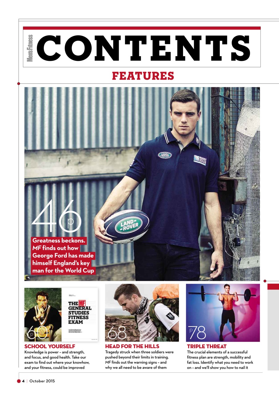 Men's Fitness Preview Pages
