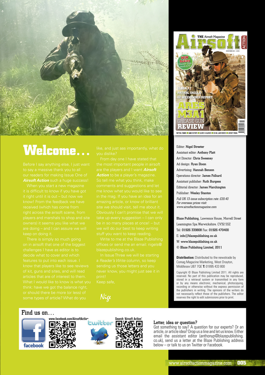 Airsoft Action Preview Pages