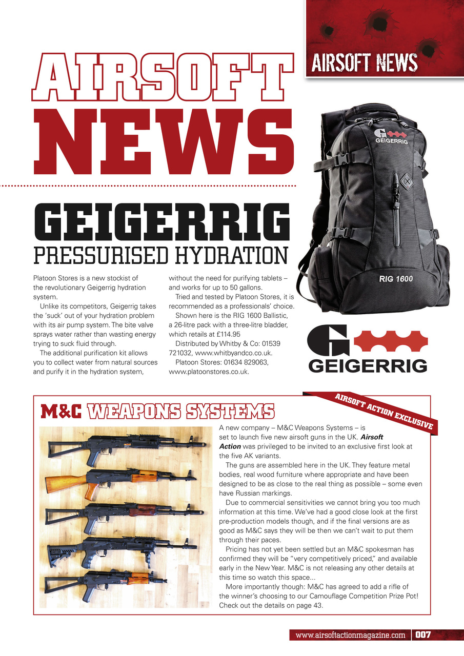 Airsoft Action Preview Pages