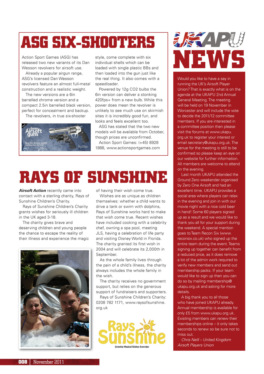 Airsoft Action Preview Pages