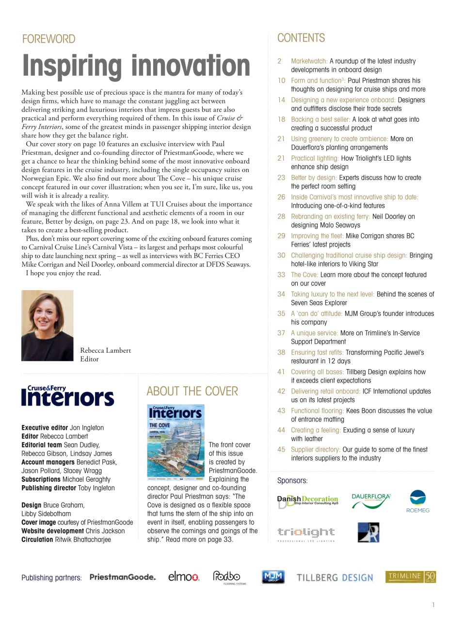 Cruise & Ferry Preview Pages