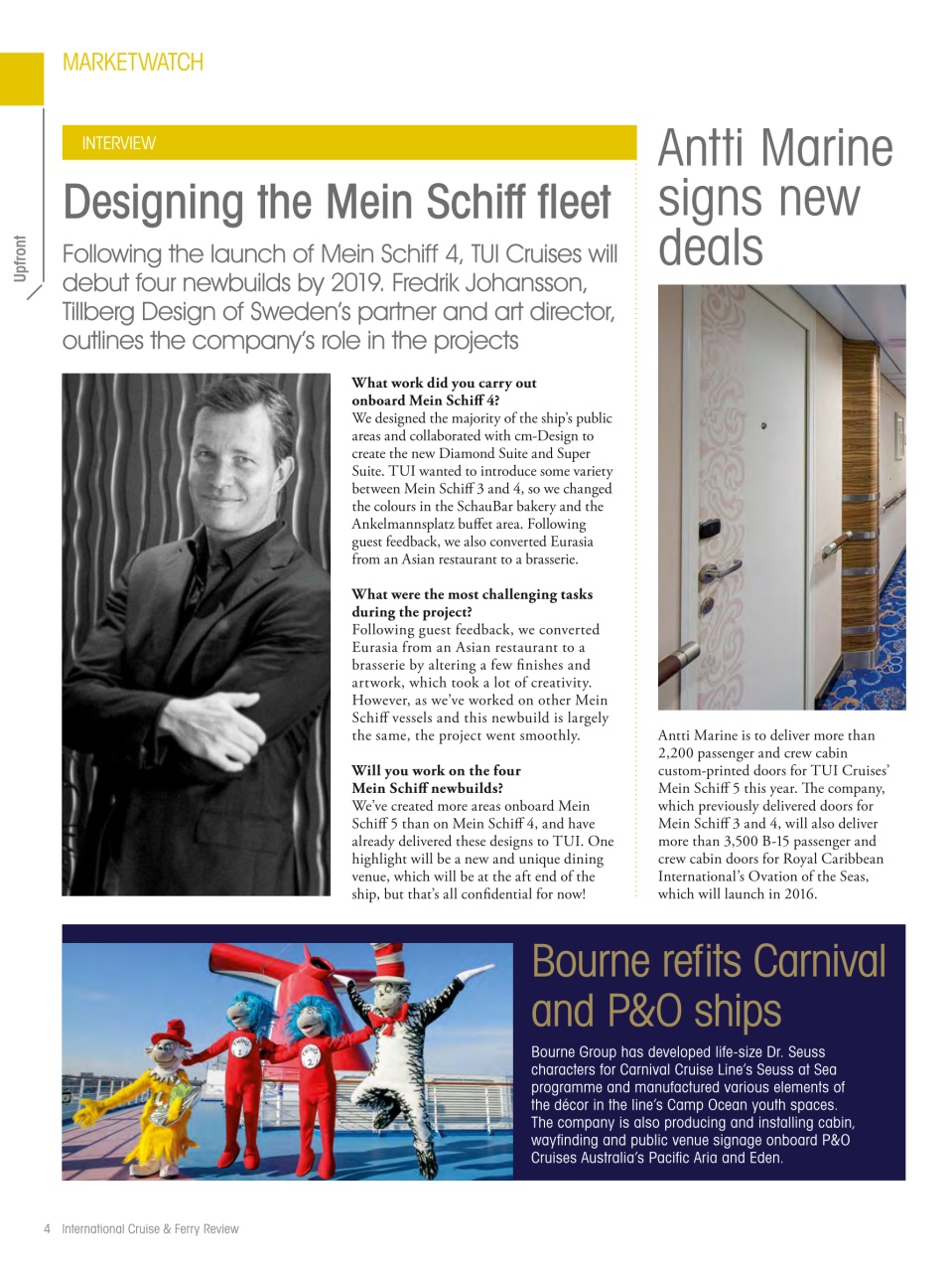 Cruise & Ferry Preview Pages