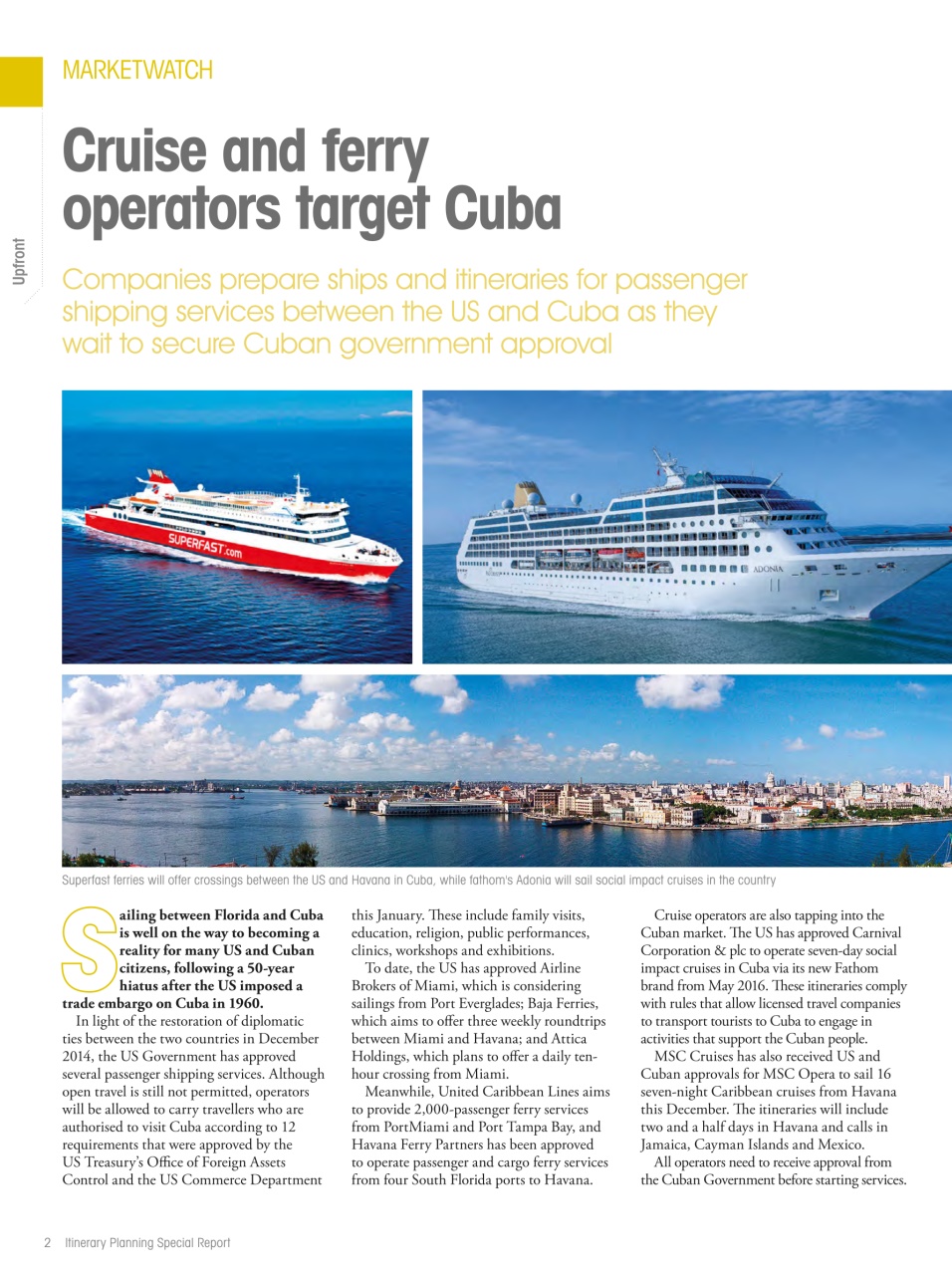 Cruise & Ferry Preview Pages