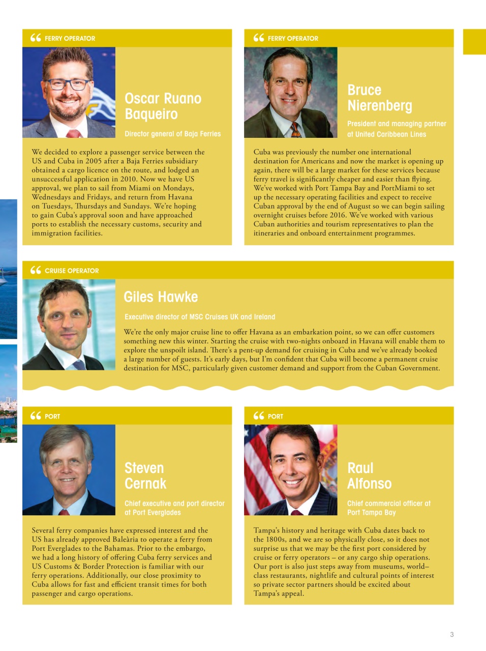 Cruise & Ferry Preview Pages