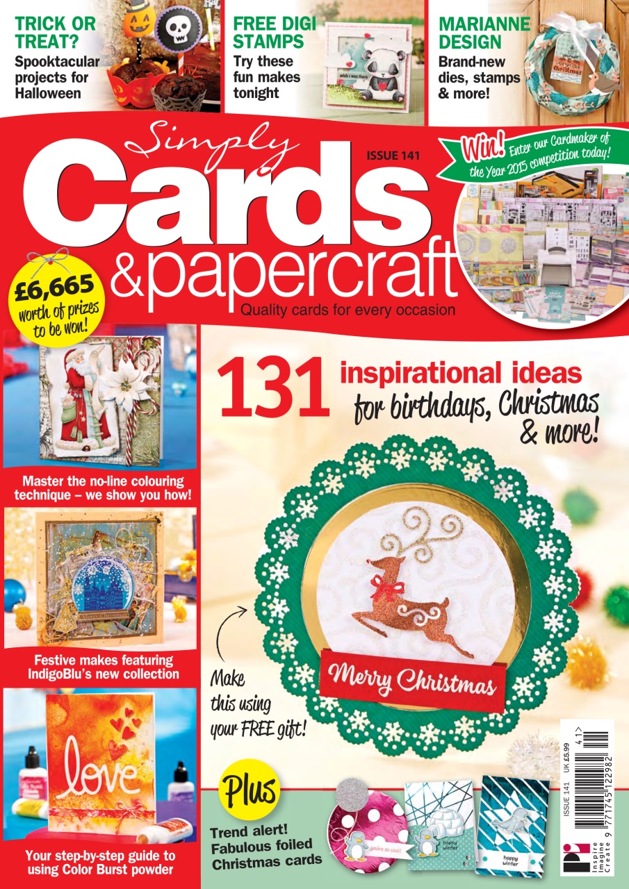 Simply Cards & Papercraft Preview Pages