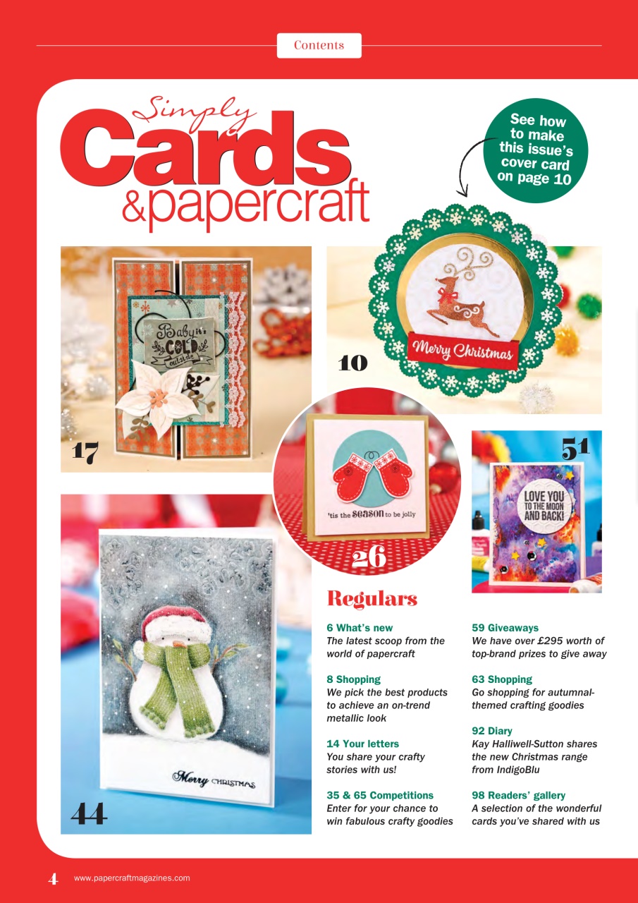 Simply Cards & Papercraft Preview Pages