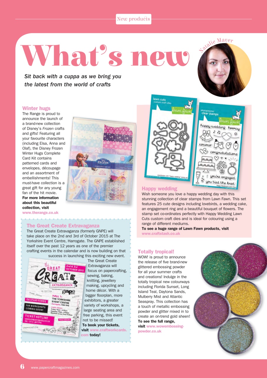 Simply Cards & Papercraft Preview Pages