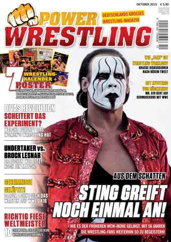 Power-Wrestling issue Oktober 2015