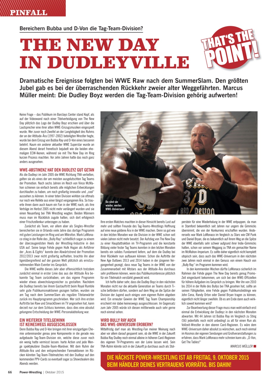 Power-Wrestling Preview Pages