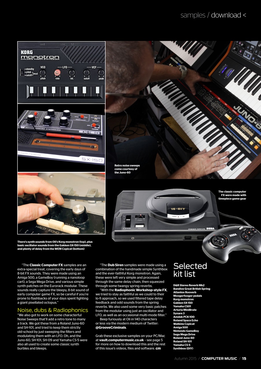 Computer Music Preview Pages