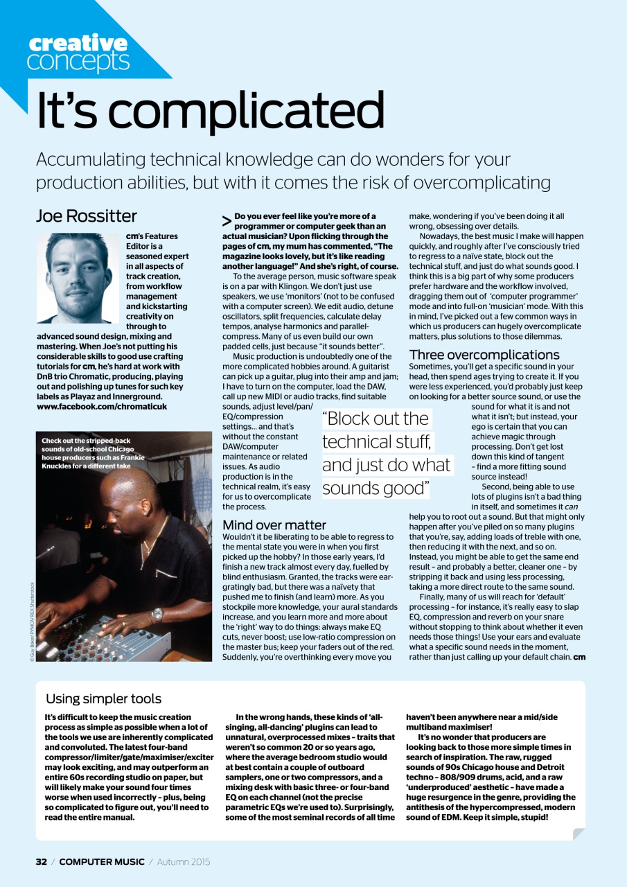 Computer Music Preview Pages