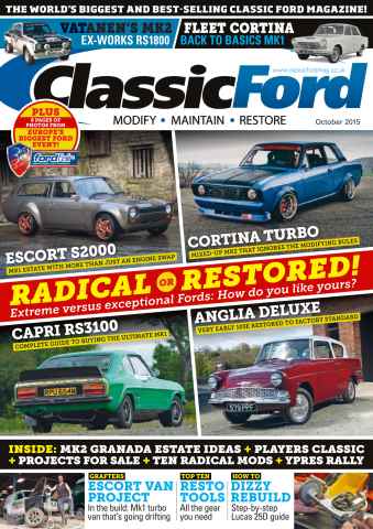 Classic Ford issue No. 230 Radical or Restored