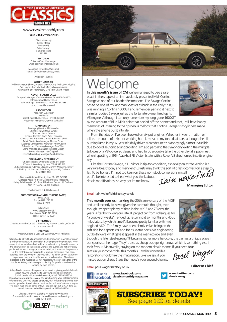 Classics World Preview Pages