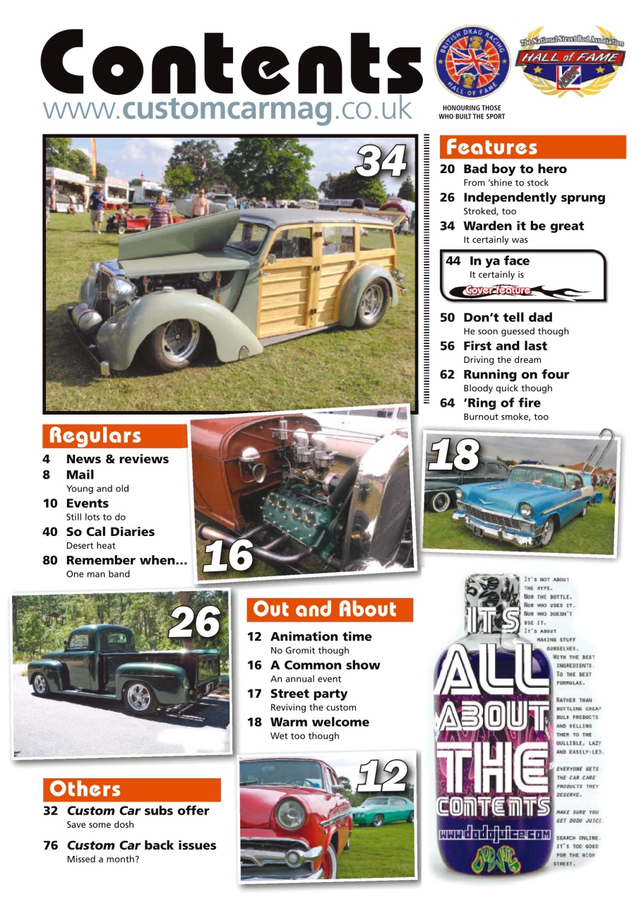 Custom Car Preview Pages