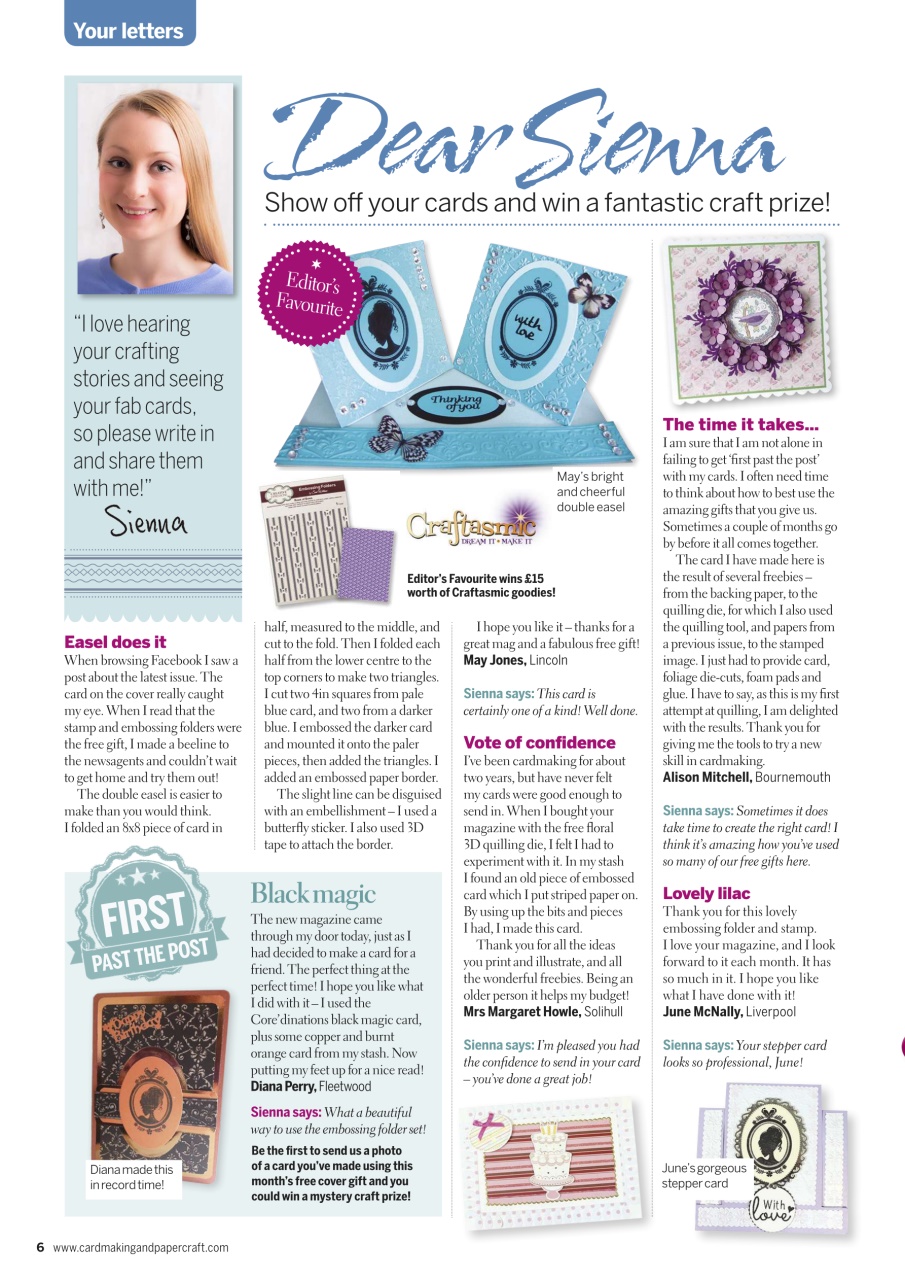 Cardmaking & Papercraft Preview Pages