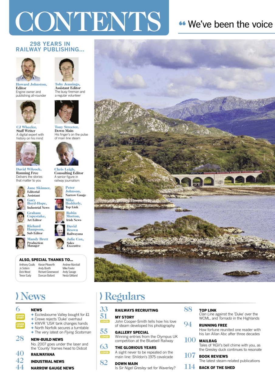 Steam Railway Preview Pages