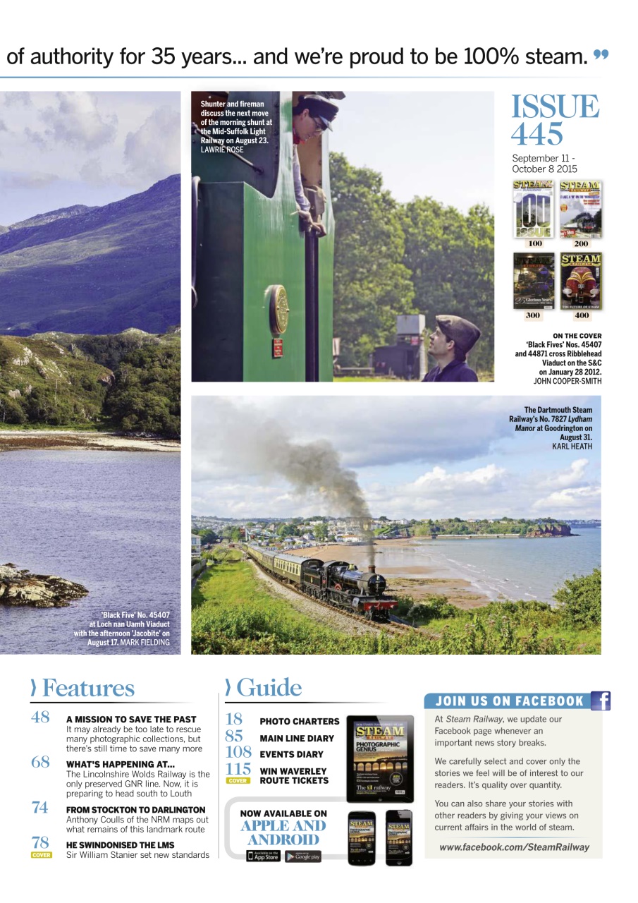 Steam Railway Preview Pages