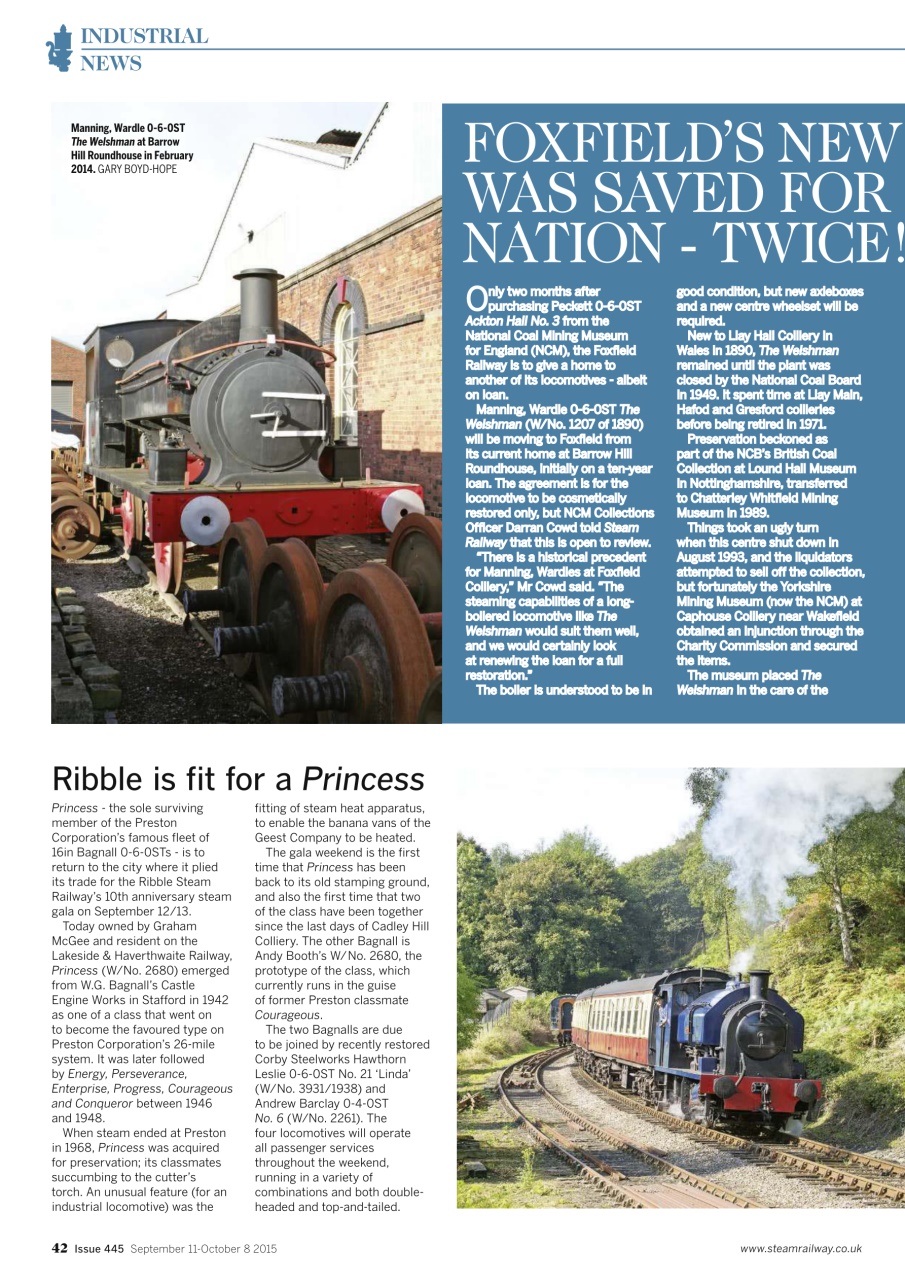 Steam Railway Preview Pages