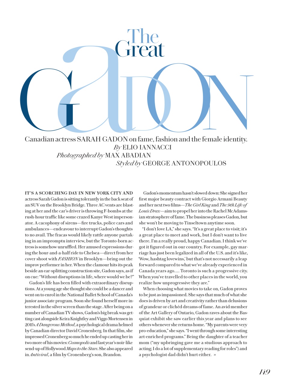 Fashion Magazine Preview Pages