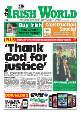 Irish World issue 24th September 2011