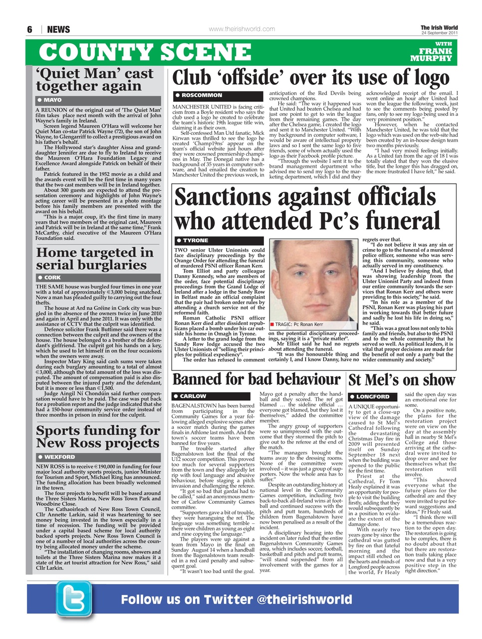 Irish World Preview Pages