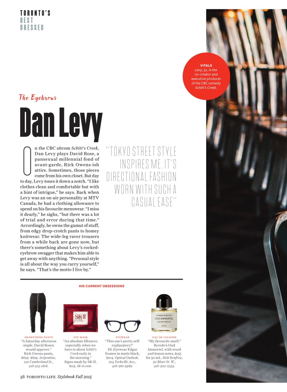 Toronto Life Preview Pages