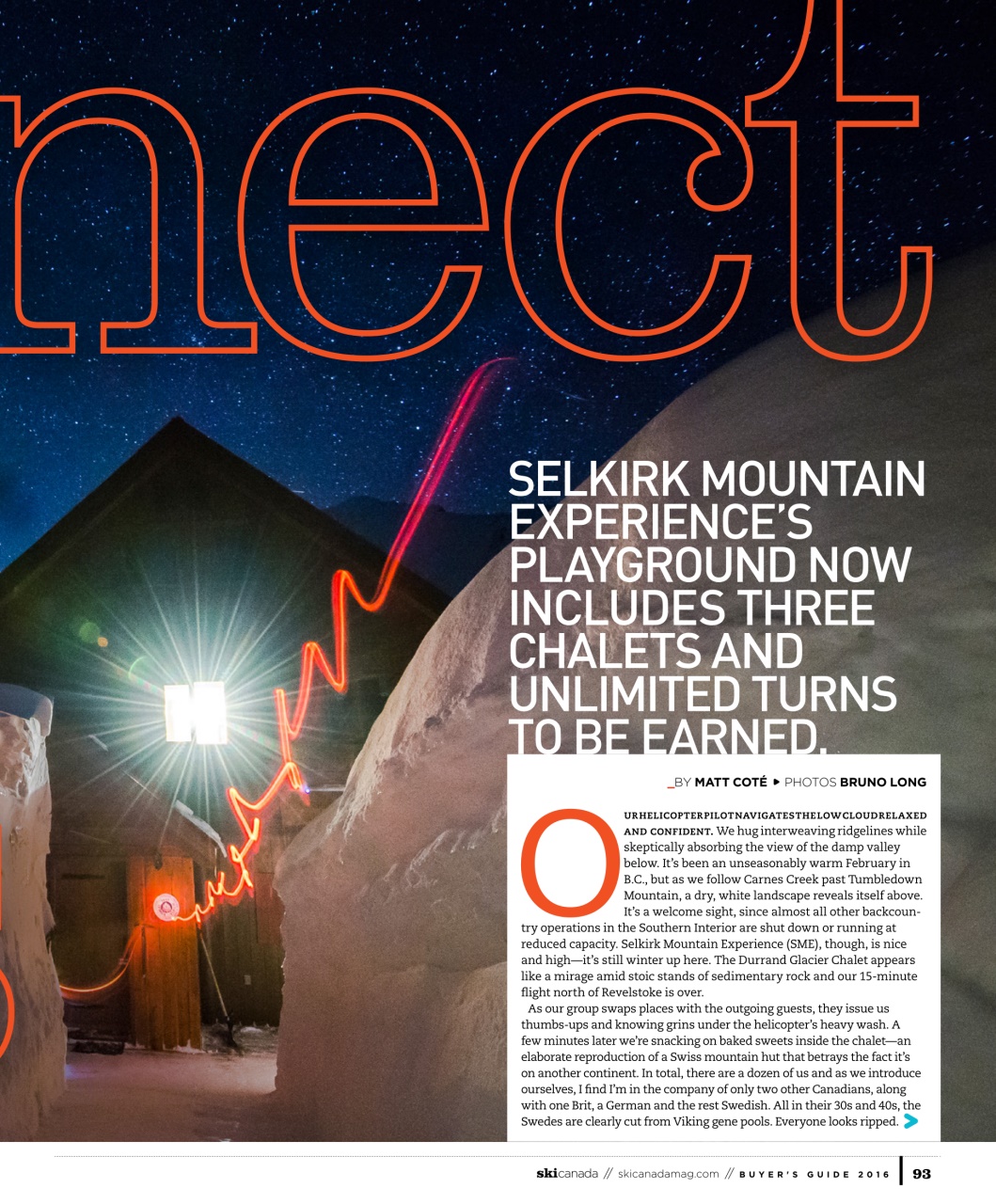 Ski Canada Preview Pages