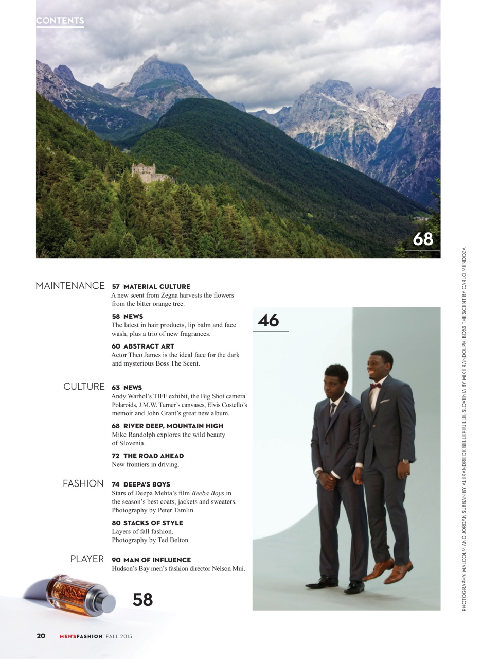 Fashion Magazine Preview Pages