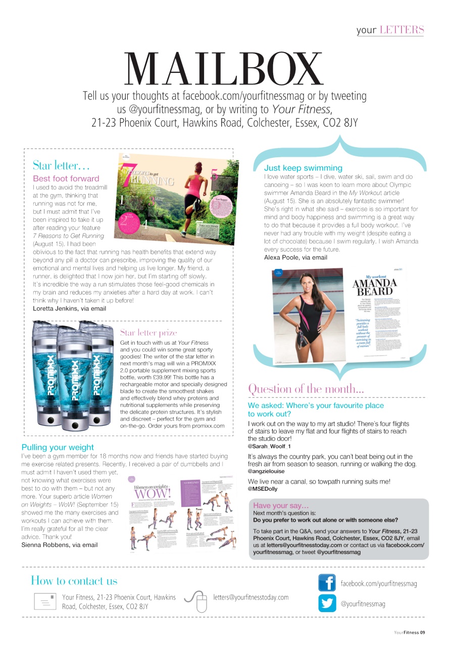 Health & Wellbeing Preview Pages