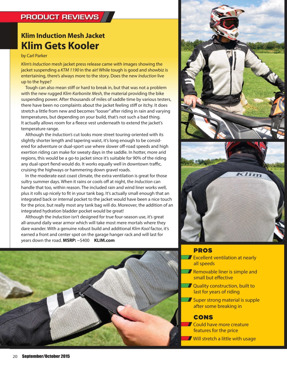 Adventure Motorcycle Preview Pages