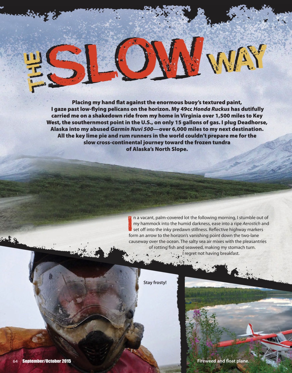 Adventure Motorcycle Preview Pages