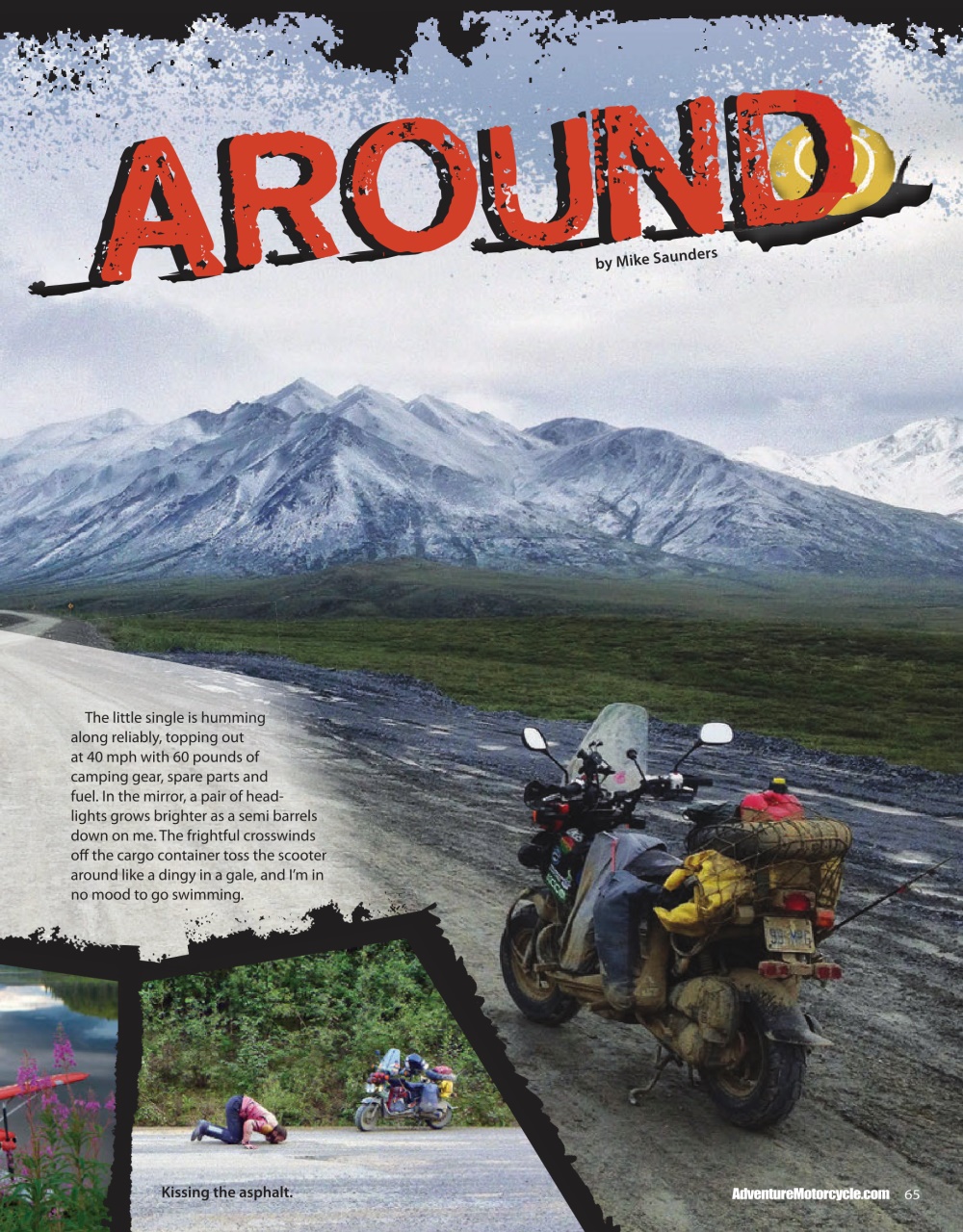 Adventure Motorcycle Preview Pages
