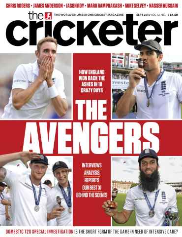 The Cricketer Magazine issue September 2015