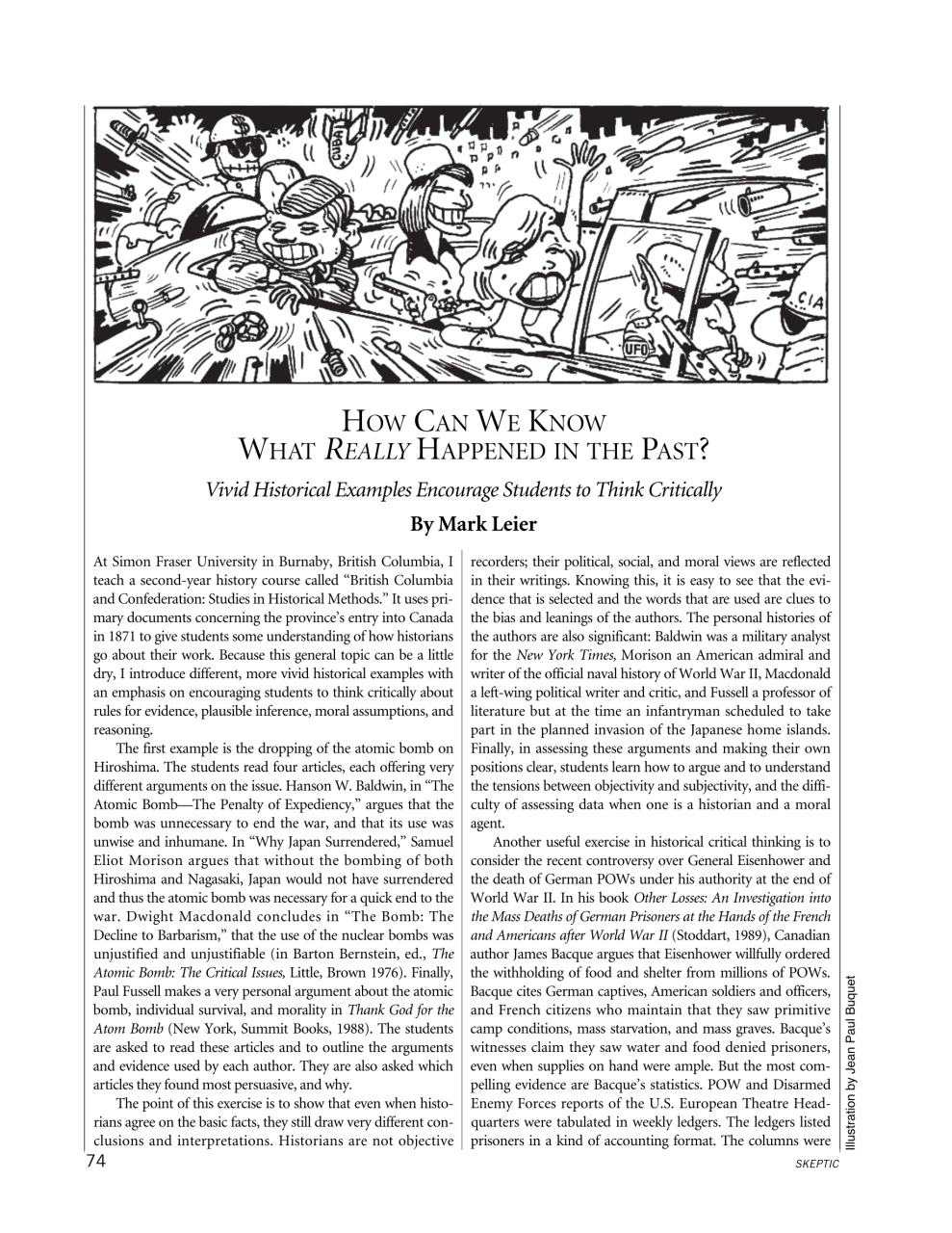 Skeptic Preview Pages