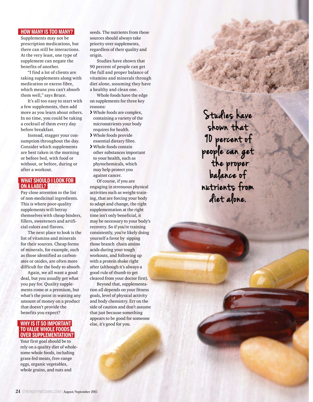 Strong Fitness Preview Pages