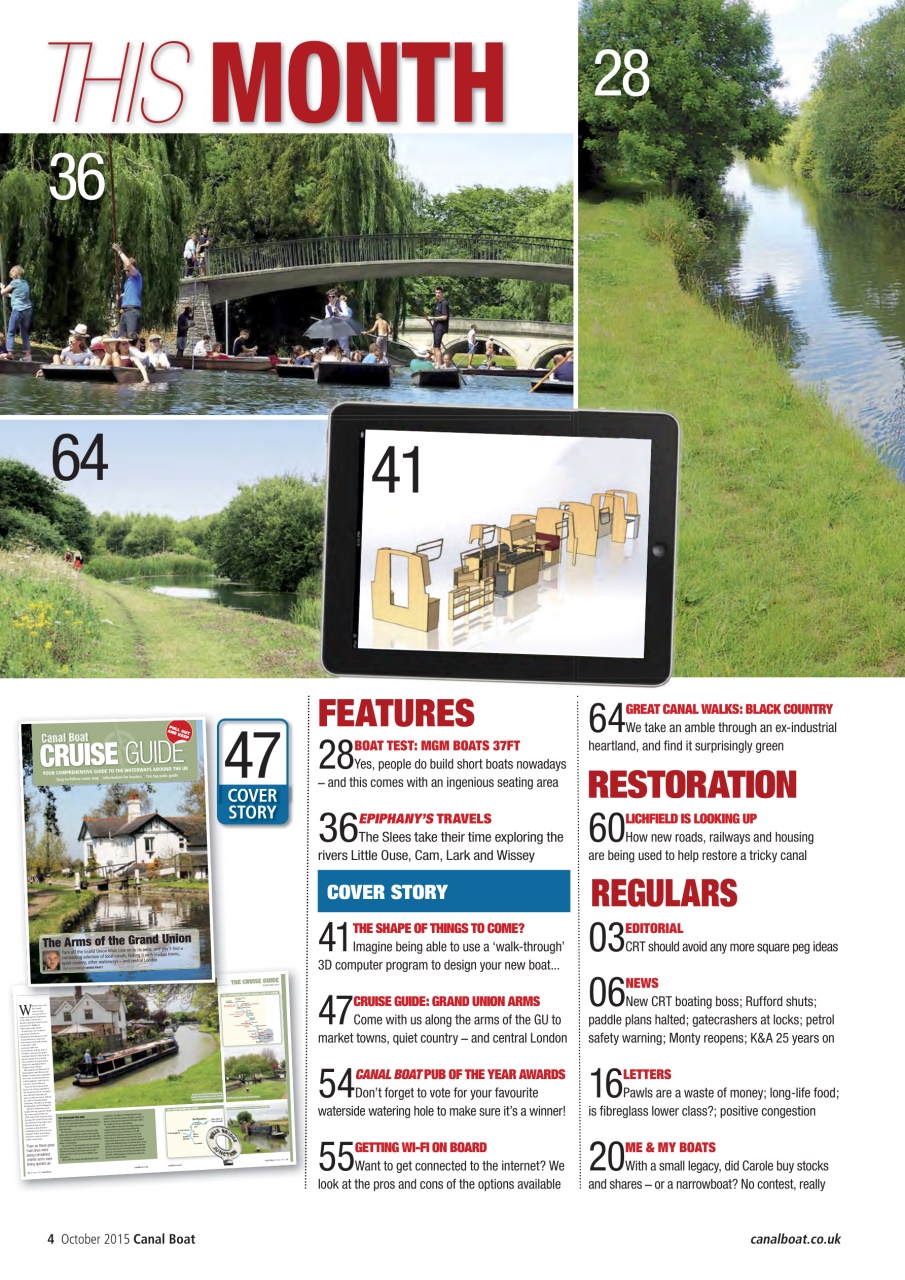 Canal Boat Preview Pages