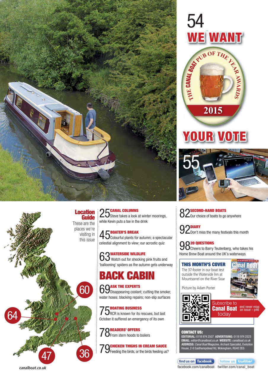 Canal Boat Preview Pages